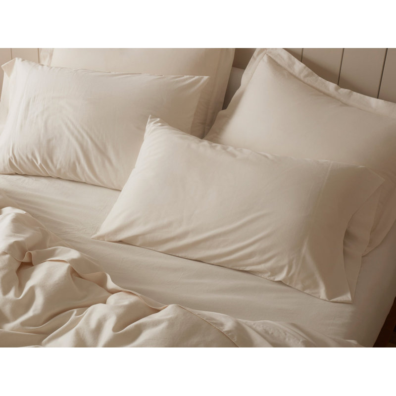 Cloud Soft Sateen Modern & Contemporary Sateen Duvet Cover, Twin Duvet Cover, Undyed