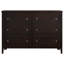 Ensemble de chambre à coucher 4 pièces Carlton Eastern Cappuccino-106872966