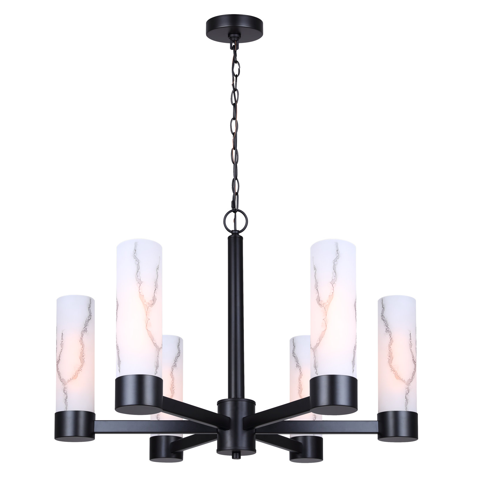Jaqueze 6 - Light Dimmable Chandelier