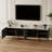Pierpoint Modern Luxury TV Stand, Entertainment Center with Faux Marble Top, TV Console with Gold Stainless Steel Legs-267571162-240213235