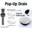 Widespread 2-handle Bathroom Faucet with Drain Assembly-100694936