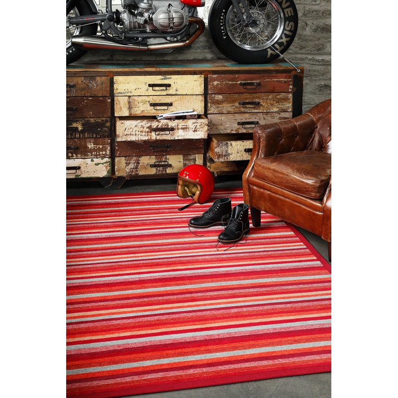 Ragusa Striped Hand Woven Area Rug, Rectangle 200 x 300cm