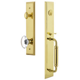 Fifth Avenue One-Piece Dummy Handleset with C Grip and Provence Knob