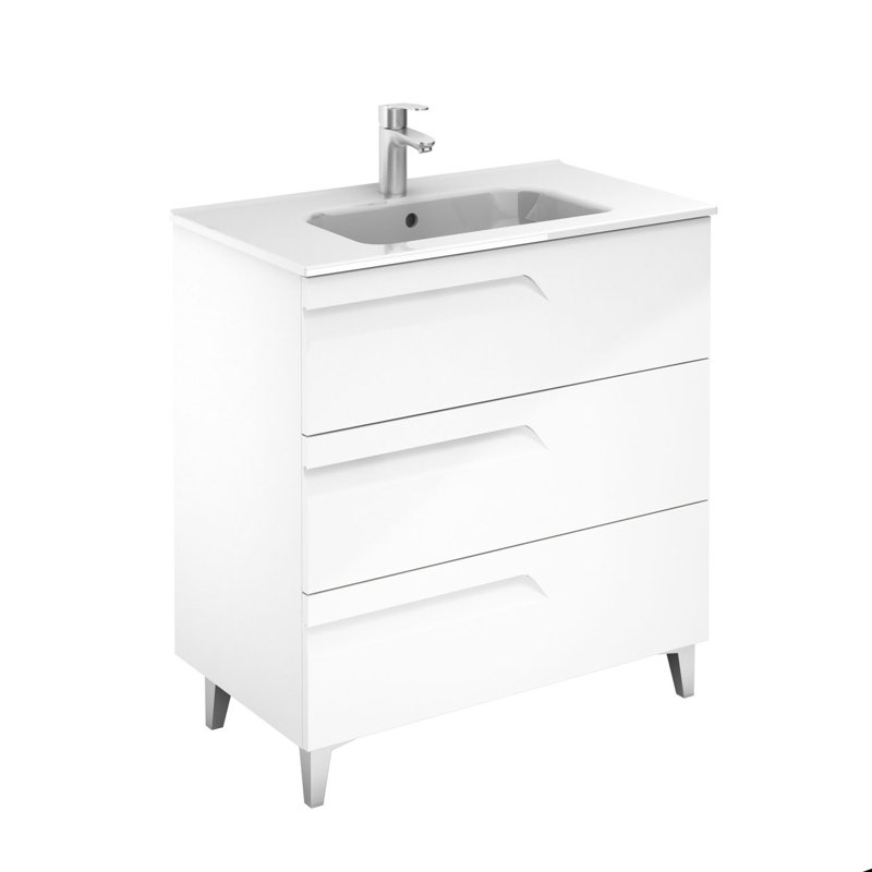 Ensemble de meuble-lavabo simple 32 po Huntsville, Blanc