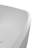 63" Deep Soaking Tub Freestanding Bathtub White Acrylic Soaking Tub