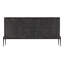 Furniture Classics Stevens Charcoal Oak Marble Top Sideboard