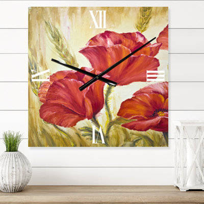 Metal Wall Clock