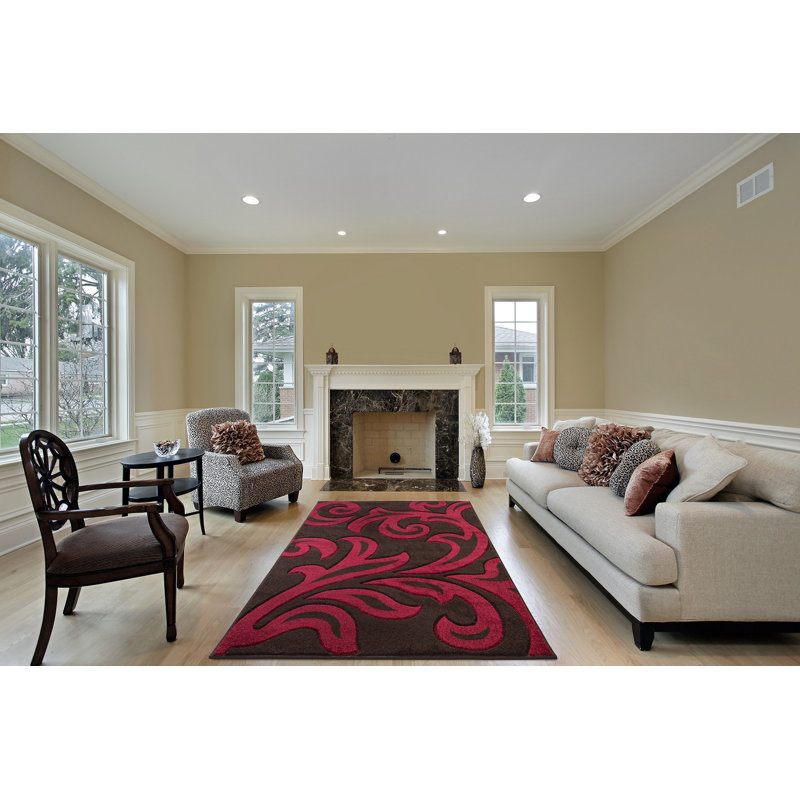 Venita Floral Area Rug, Rectangle 120 x 170cm
