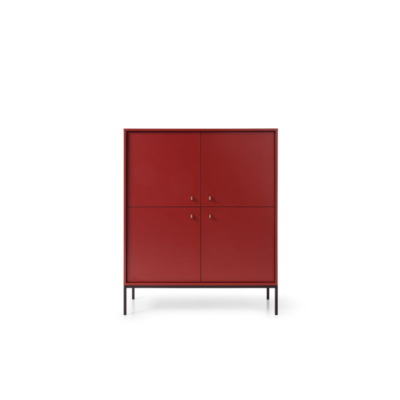 Hankey 103cm Sideboard, Red wine
