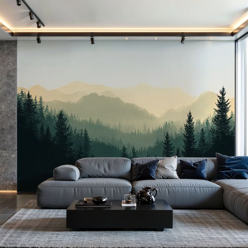 Adhésif mural amovible auto-adhésif et amovible, L 144 po x l 100 po