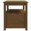 Kitrina Solid Wood Four Leg Coffee Table with Storage-1432669717