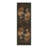 Teiarra Tigris Animal Print Machine Washable Clashing Tigers / Obsidian Moss Indoor Area Rug With Non-Slip Backing-767971092-755435149