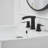 8 In. Waterfall Widespread 2-Handle Bathroom Faucet With Pop-Up Drain Assembly In Spot Resist-109023935