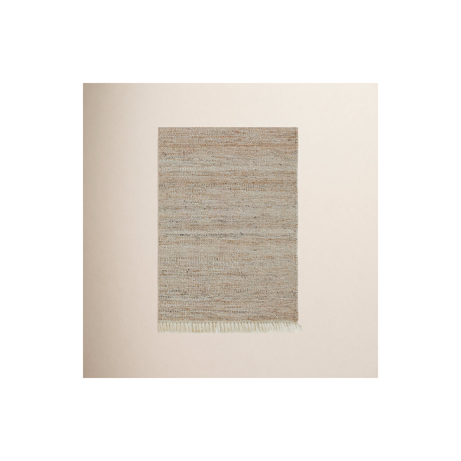 Cassandra Handwoven Natural Indoor / Outdoor Area Rug, Rectangle 8' x 10'