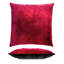 Two Tone Ombre Square Velvet Pillow Cover & Insert-63380622-63380620
