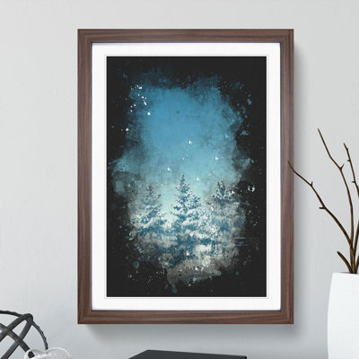 Winter Forest Vol.9 Paint Splash - Picture Frame Graphic Art