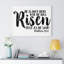 He Has Risen Matthew 28:6 - Wrapped Canvas Print-2052497248