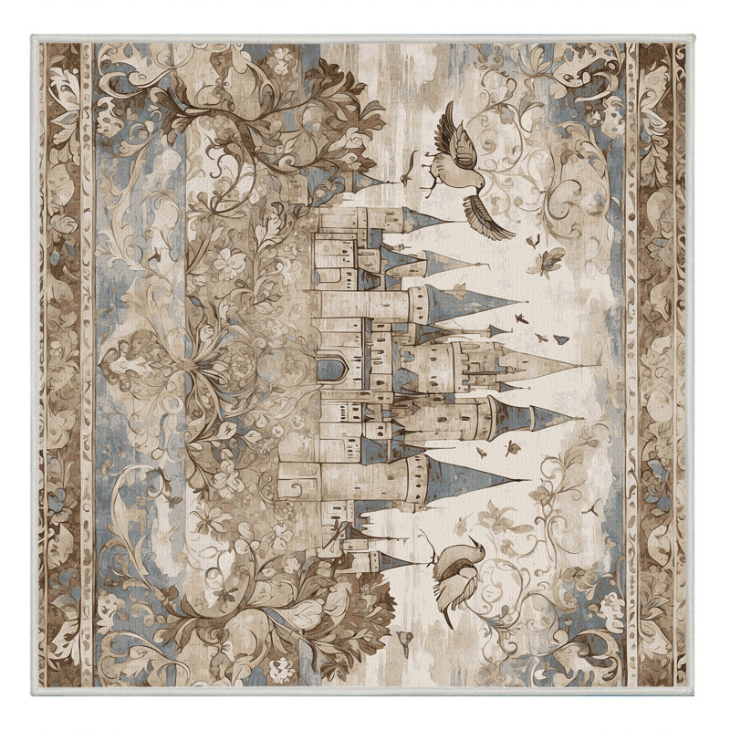 Warden's Refuge Rug, Square 6'