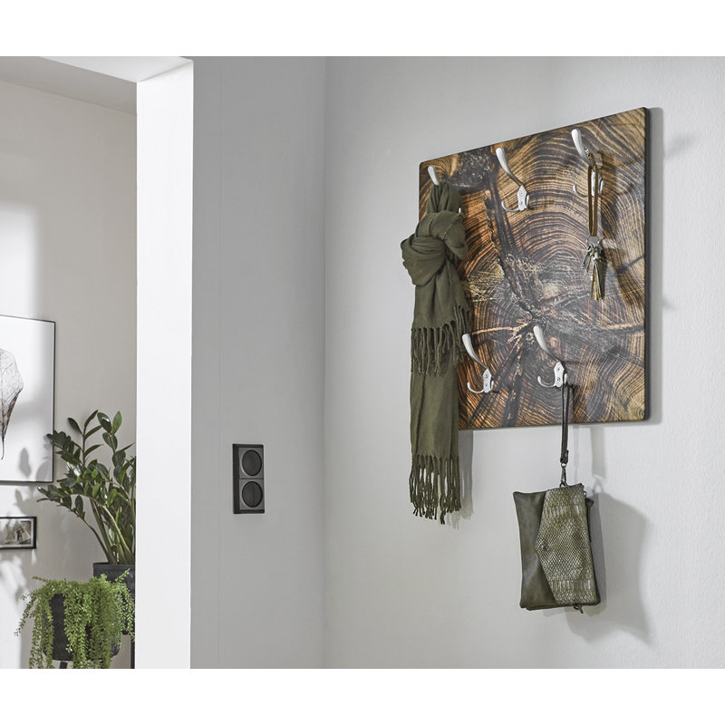 Lemons Wall 5 - Hook Wall Mounted Coat Rack