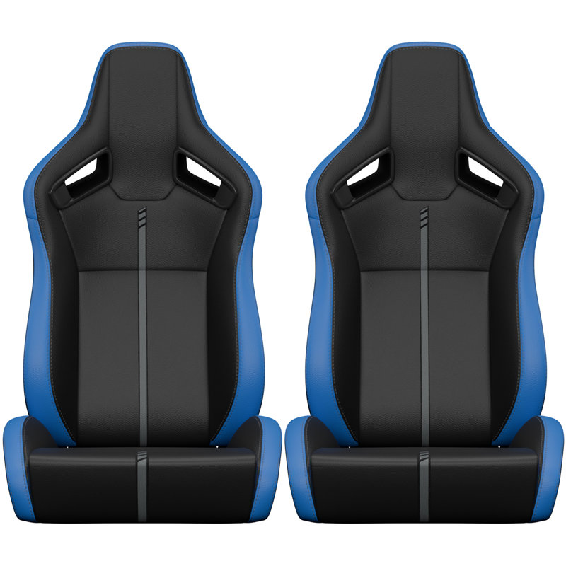 2 sièges de nouveau seau de course Universal 2PC