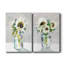Tournesol I - ensemble de 2 toiles tendues-1008596788