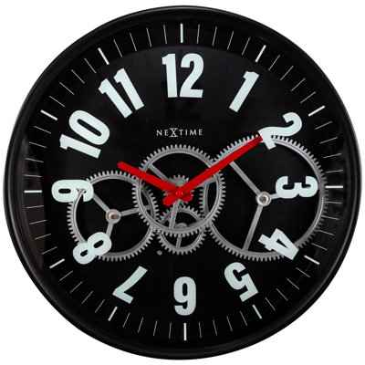 Gear Metal Wall Clock