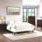 Theodore Snow Upholstered Eastern King Wingback Bed