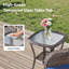 Ensemble de chaises de patio 6 pièces, ensemble de sièges d'extérieur toutes saisons avec chaises pivotantes-1120743100