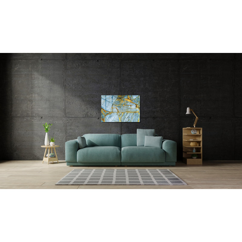 Peinture décorative en verre trempé, H 39,4 po x l 27,6 po x P 1 po