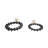 Darrah 2 Pieces 15/18" Operose Statuary, Black