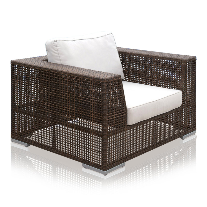 Chaise de patio avec coussins Daltan, Standard