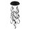 Interlace Round Multi-Light 4-CCT Pendant