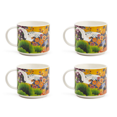 Kimono Porcelain Teacup