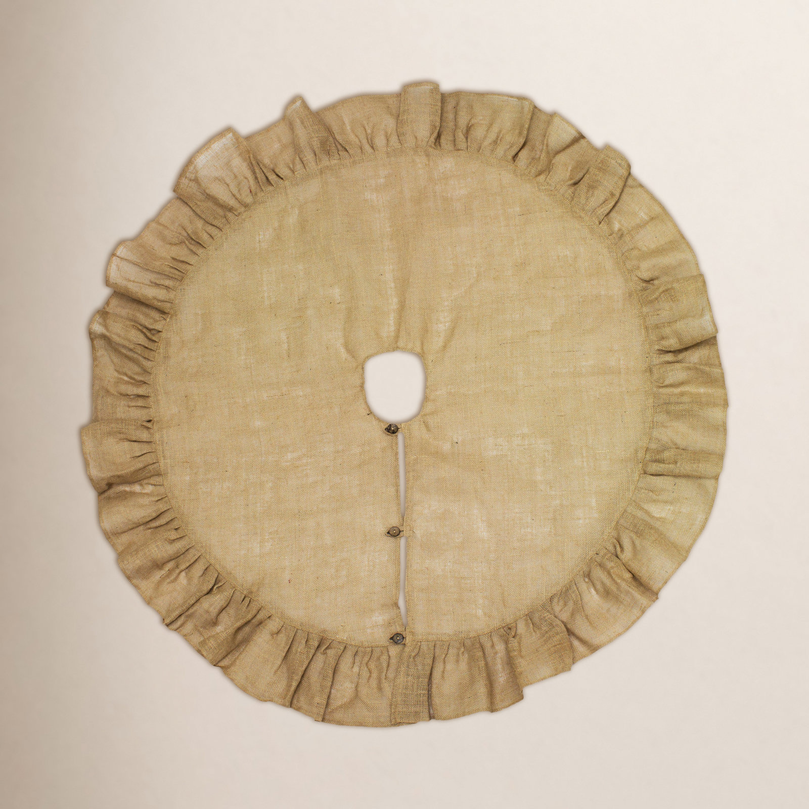 Sloane Tree Skirt, Natural, 72" W