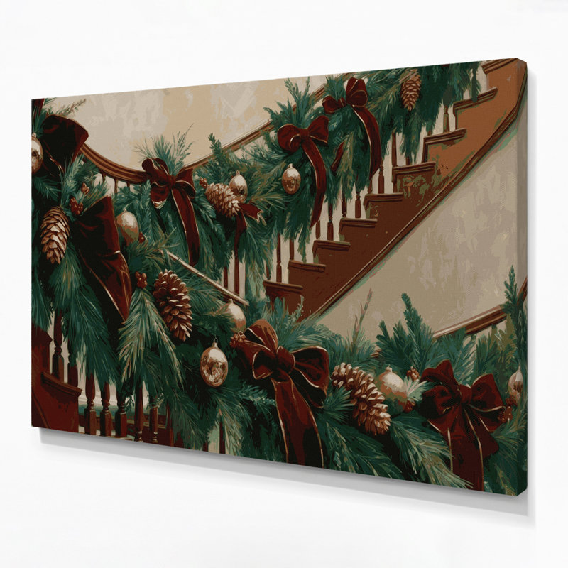 Art mural sur toile brune, H 11 po x l 14 po