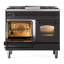 Cuisinière à double combustible de 40 po avec 6 brûleurs scellés et plaque chauffante (porte vitrée) ILVE Nostalgie II Series-1146550631-1146550650
