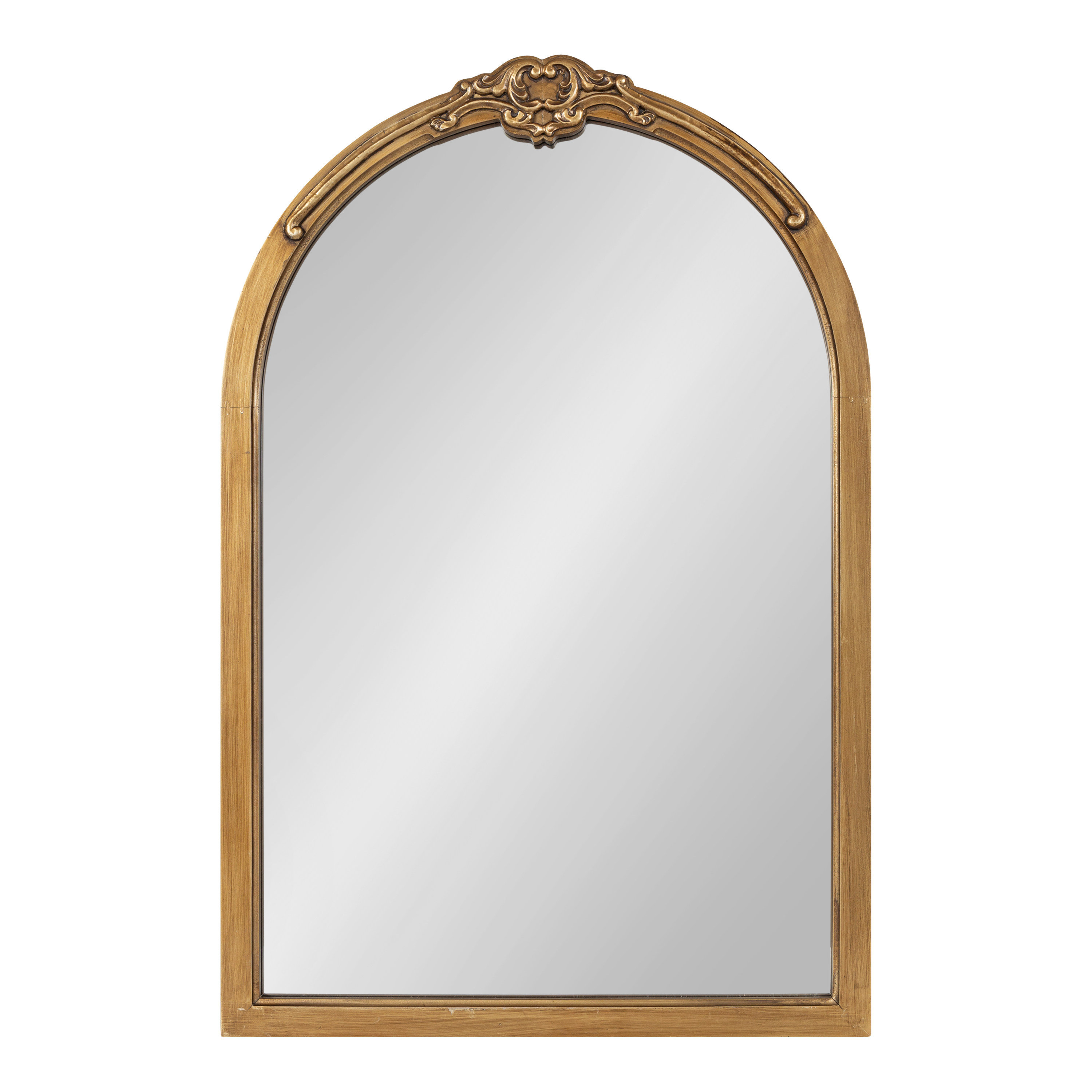 House of Hampton® Astrid Traditional Arch Mirror 20x30 Gold & Reviews ...