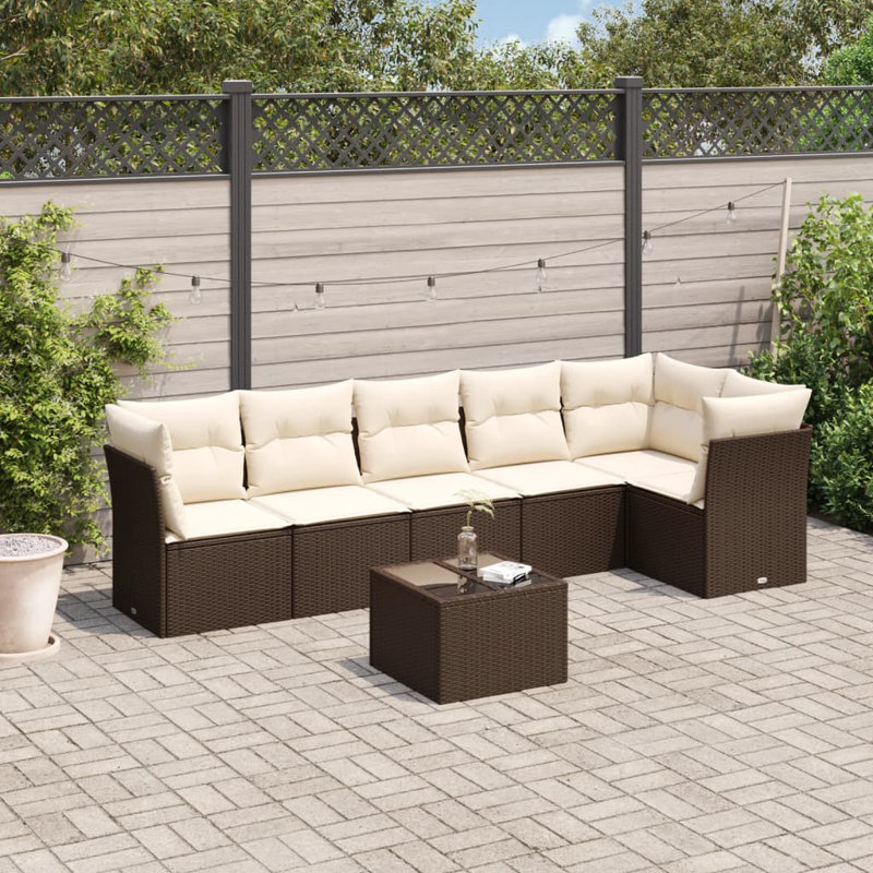 Ensemble de canapé de jardin Vidaxl