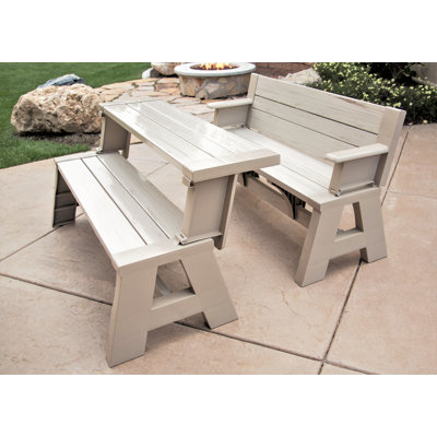 Liliann Convert A Bench by Arlmont & Co.