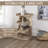 Totnes  3-Tier Cat Tree Tower; Cat Condo with Perch; Sturdy Cat Towers for Large Cats Indoor-1828865270