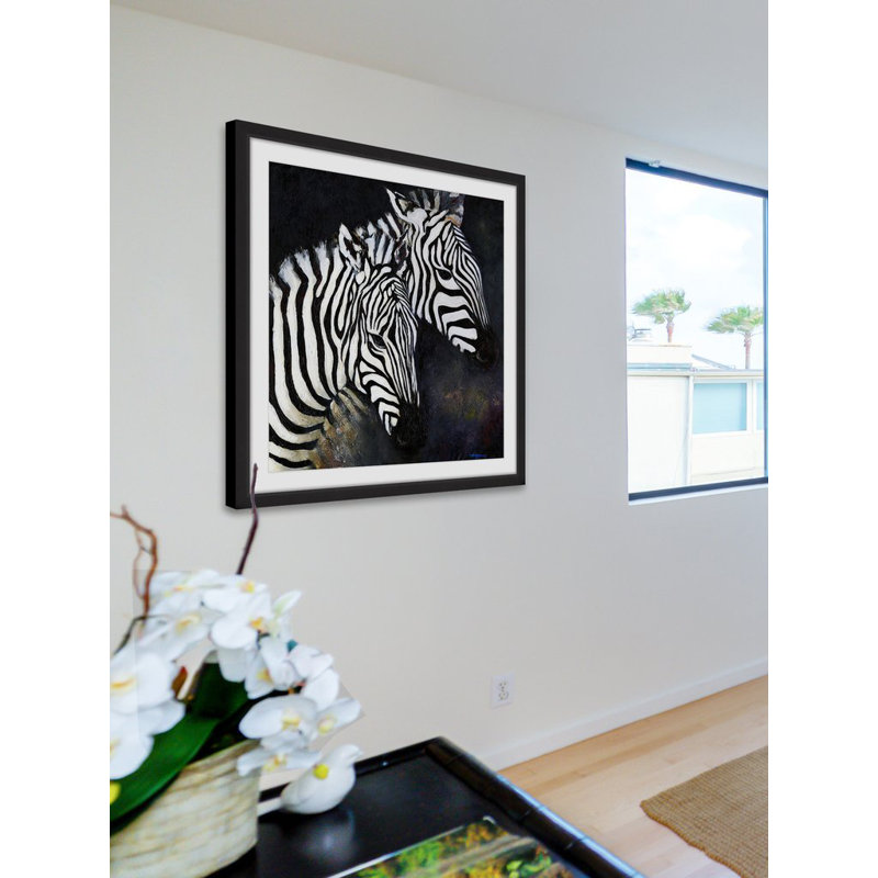 Bergerac - Single Picture Frame Painting, 51cm H x 51cm W x 3.81cm D