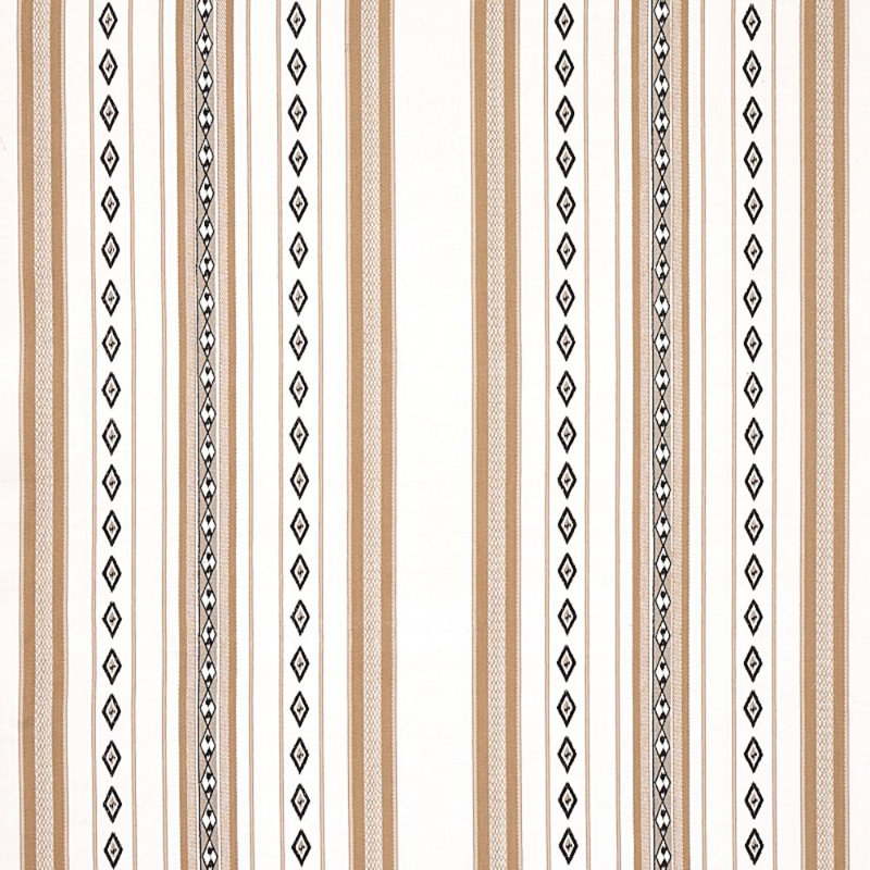 Tissu à rayures Dakota, Neutre