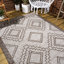 Tapis intérieur / extérieur Woodside Diamond-944687005