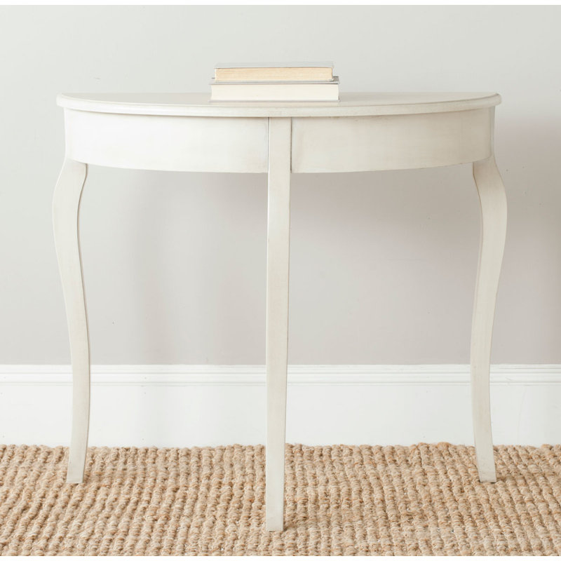 Faylene 34'' Console Table, White Washed