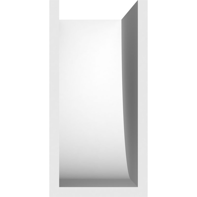 5"W x 10"H x 16"L Standard Durham Architectural Grade PVC Rafter Tail, 10"H x 5"W x 16"D