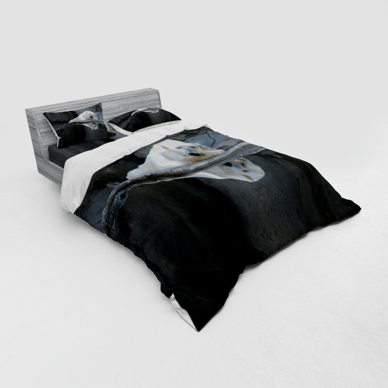 Eclectic Polyester Duvet Cover, Queen Duvet Cover + 3 Additional Pieces