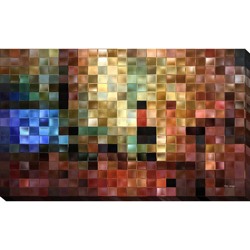 « i will you you », impression sur toile, H 24 po x l 40 po x P 1,5 po, Toile tendue