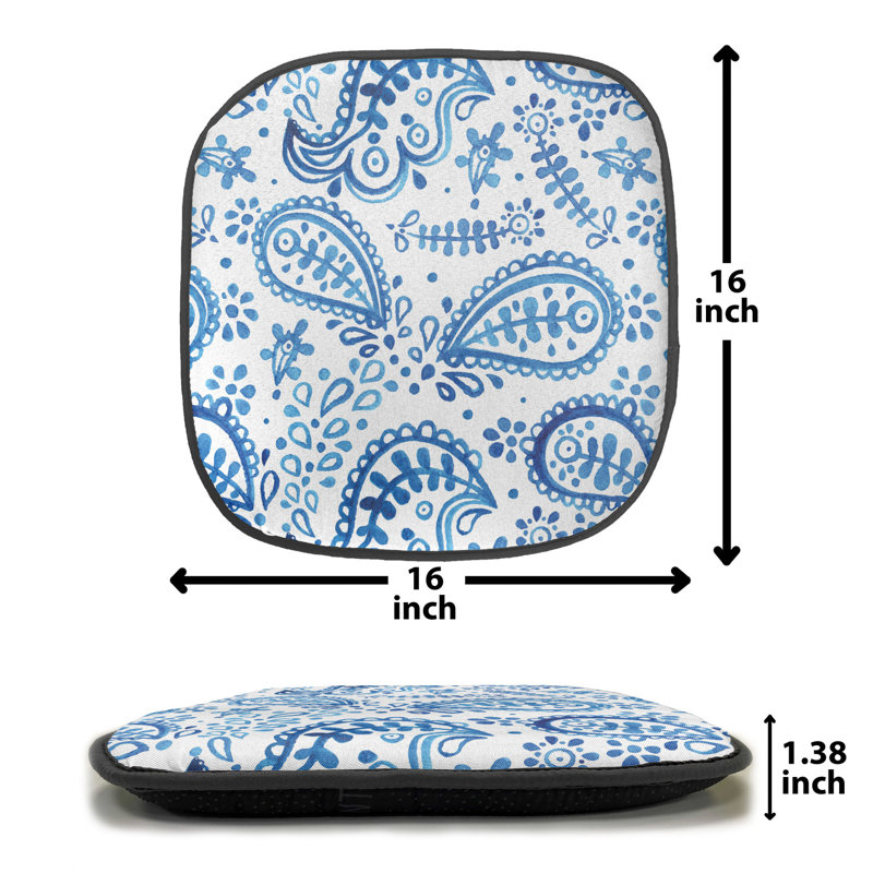 Outdoor 1.38'' Dining Chair Seat Cushion
