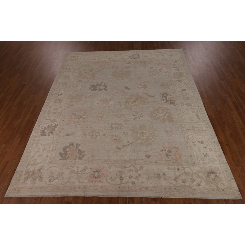 Tapis teint sur terre Oushak 8 x 10