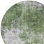 Tapis d'intérieur rond lavable abstrait 8 pi gris